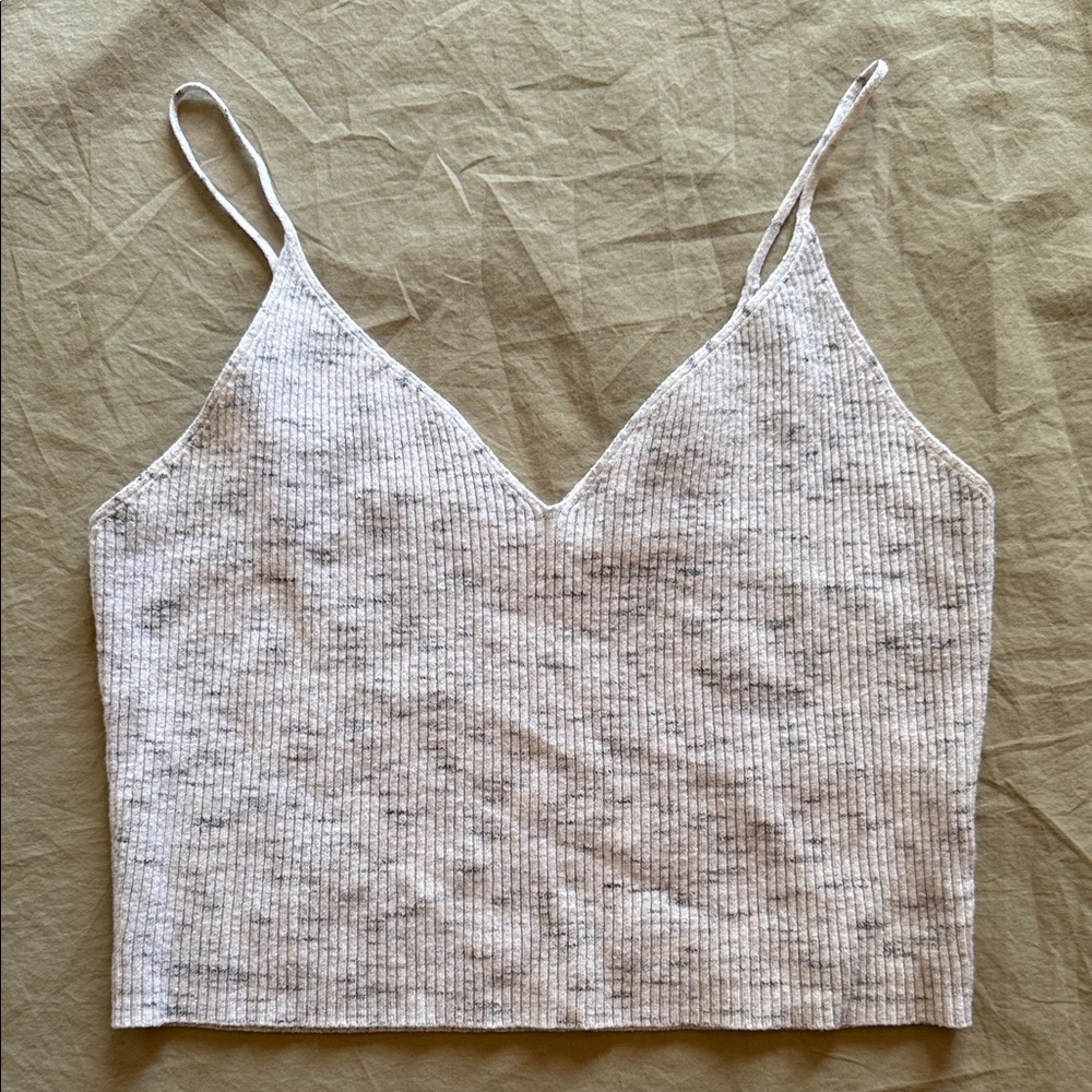 LA Hearts knit crop top tank
